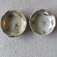 有田焼　ウサギの絵の陶器小皿5個セット