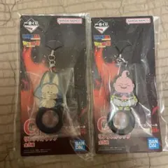 一番くじドラゴンボールG賞リングストラップ プーアル&魔人ブウ