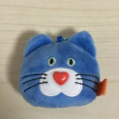 mojojojo フェイスマスコット 青色ネコ