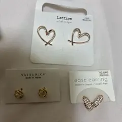 ピアス3点セット　合計約6000円程の商品