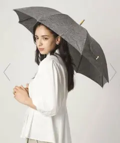 green label relaxing because晴雨兼用長傘日傘チェックのサムネイル