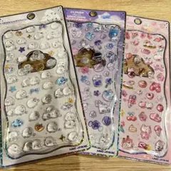 プチドロップステッカー　3枚セット