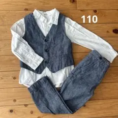 H&M フォーマルスーツ セットアップ　110 男の子