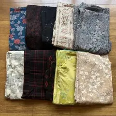 着物 小紋 絣 10点 묶음 판매