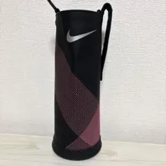 Nike 水筒カバー ブラック‪‪✕‬ピンク✨️ジッパー付き サーモスのサムネイル