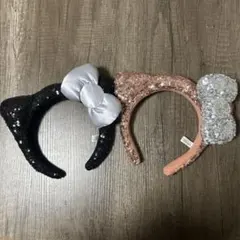 USJ ハローキティ スパンコールカチューシャ ２個セット