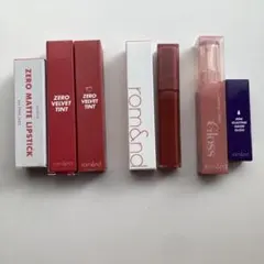 rom&nd リップ　ティント　グロス　 まとめ売り