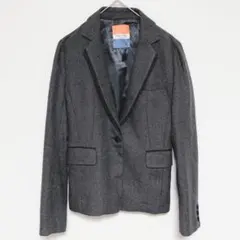 ヴァドレットテラー（M）【秋冬】上品デザイン｜シングルボタンジャケット　グレー