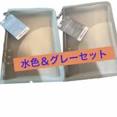 DAISO 6リングファイル　クリアポケット　セット