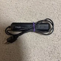 Digio USB2.0 4ポートハブ UH-2214SBK 本体