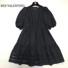 極美品】セブンテンbyミホカワヒト コットンカットワークレースドレス