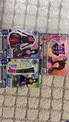 アイカツカード 島崎遥香トレーディングカード 3枚セット