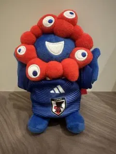 ミャクミャク サッカー日本 レガシー展限定 ボールチェーン 応援 