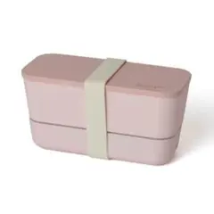 【新品未使用】フランフラン♡ロゴ ランチボックス ２段♡ピンク♡お弁当箱