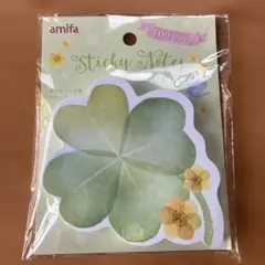 amifa ダイカット付箋 100P クローバーのサムネイル