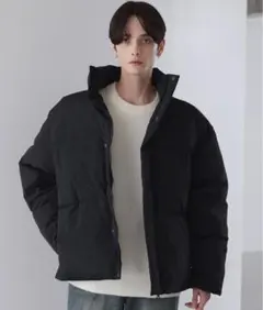 【LUENNA】 オーバーサイズ ボリュームパテッド中綿ジャケット