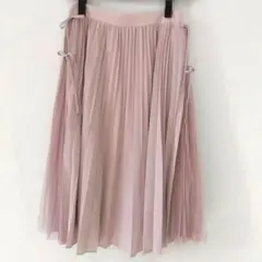 トッカTOCCA ひざ丈プリーツスカート Lサイズ相当
