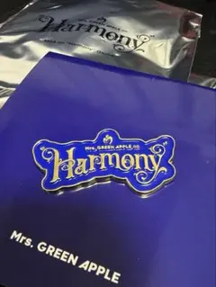 Mrs. GREEN APPLE Harmonyピンバッジ