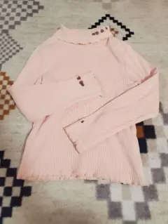 souris ハイネックカットソー 長袖 120