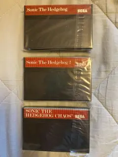 セガ マスターシステム欧州版 ソニック・ザ・ヘッジホッグ 3点セット