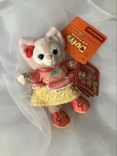 香港 ディズニーランド リーナベル　春節デザイン　ぬいぐるみ キーチェーン