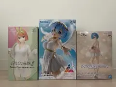 リゼロ　レム　五等分の花嫁　　四葉　フィギュア