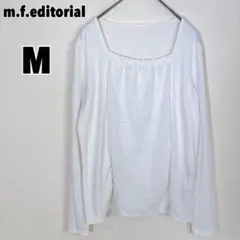 ♥m.f.editorial♥ エムエフエディトリアル カットソー ブラウス