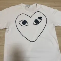 激レア】プレイコムデギャルソン Tシャツ ゆるだぼ 完売モデル 刺繍 