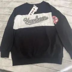 新品 L MLB New York Yankees スウェット ブラック