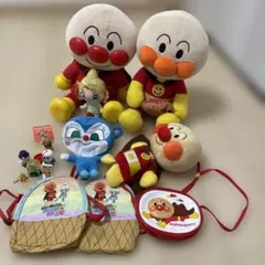 アンパンマン　ぬいぐるみ　グッズまとめ売り　知育　おしゃべりぬいぐるみ