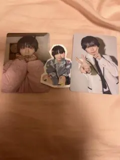 大西流星　HARD WORK トレカステッカーセット