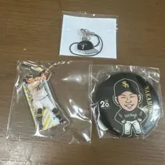 福岡ソフトバンクホークス 中村晃 1500安打記念 アクリルキーホルダー