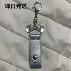 カチューシャホルダー ミニー ディズニー シルバー 水色 ラメ