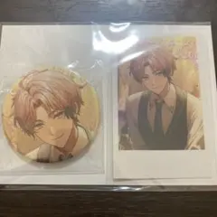 にじさんじ　誕生日グッズ　缶バッジ　チェキ風カード　赤城ウェン　2024