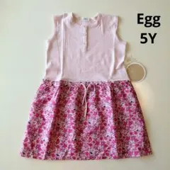 新品 Egg by Susan Lazar ノースリーブワンピース5Y エッグ