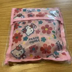 【新品】ハローキティ エコバッグ ピンク 花柄