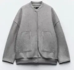 Zara ザラ　オーバーサイズボンバージャケット　　M