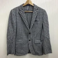 breganze ブロックチェック2B テーラードジャケット 美品