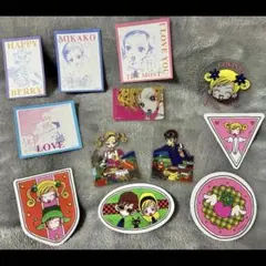 りぼん 3coins ご近所物語 ステッカー マグネット セット