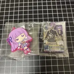 アイカツプリパラ ガチャ だれでもアクリルチャーム2 スミレ ラバー セット