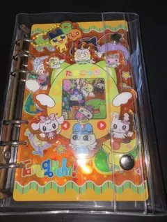 アクリルシャカシャカ バインダー A6 たまごっち シール帳 ノート