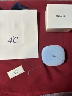 カナル４℃ k10 雫モチーフネックレス