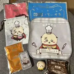 ちいかわ ラッコ　ココス　ハンカチ　ミニタオル　巾着　スライドケース　ソフビ人形
