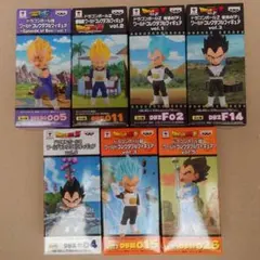 未開封　ワールドコレクタブルフィギュア　ドラゴンボール　ベジータ　まとめ売り