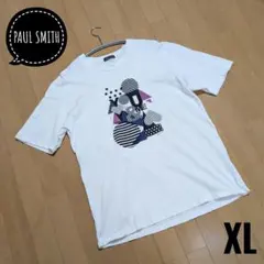 ポールスミス PaulSmith Tシャツ XL グラフィックTシャツ 日本製白