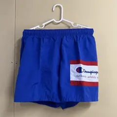 （Y）Champion チャンピオン ショートパンツ ハーフパンツ ブルー 青