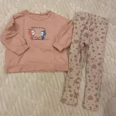 アンパンマン　ドキンちゃん　コキンちゃん　トレーナー　パンツ　セット　100