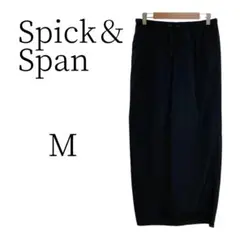 ★美品 Spick＆Span 黒 ひざ丈 タイトスカート M