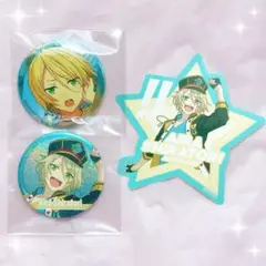 ♡あんスタ 缶バッジ 白鳥藍良＆ステッカー 2点セット♡