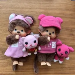 ★超レア★モンチッチxポストペットのコラボ　ペア